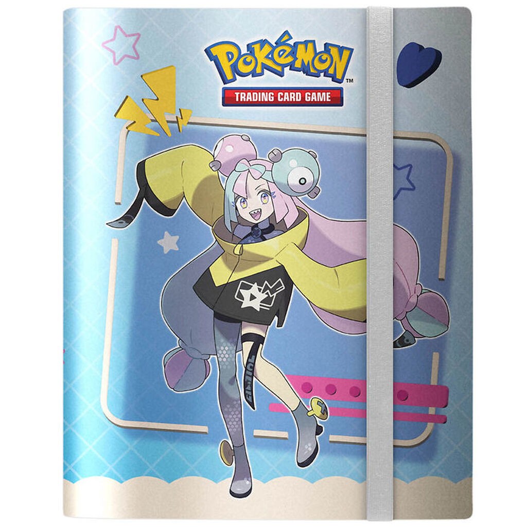 Pokémon Samlemappe m. 360 Lommer - 31x25 cm - Iono & Bellibolt