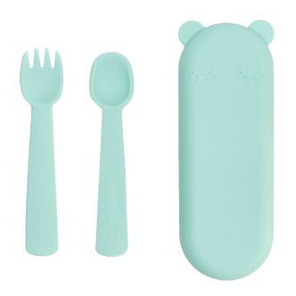 We Might Be Tiny Bestiksæt - Silikone - Mint