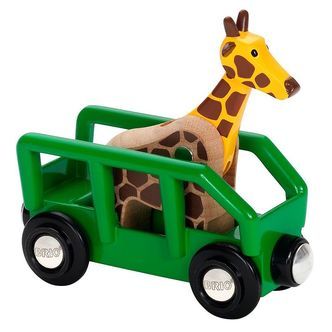 BRIO Legetøj - Giraf og Vogn - 33724