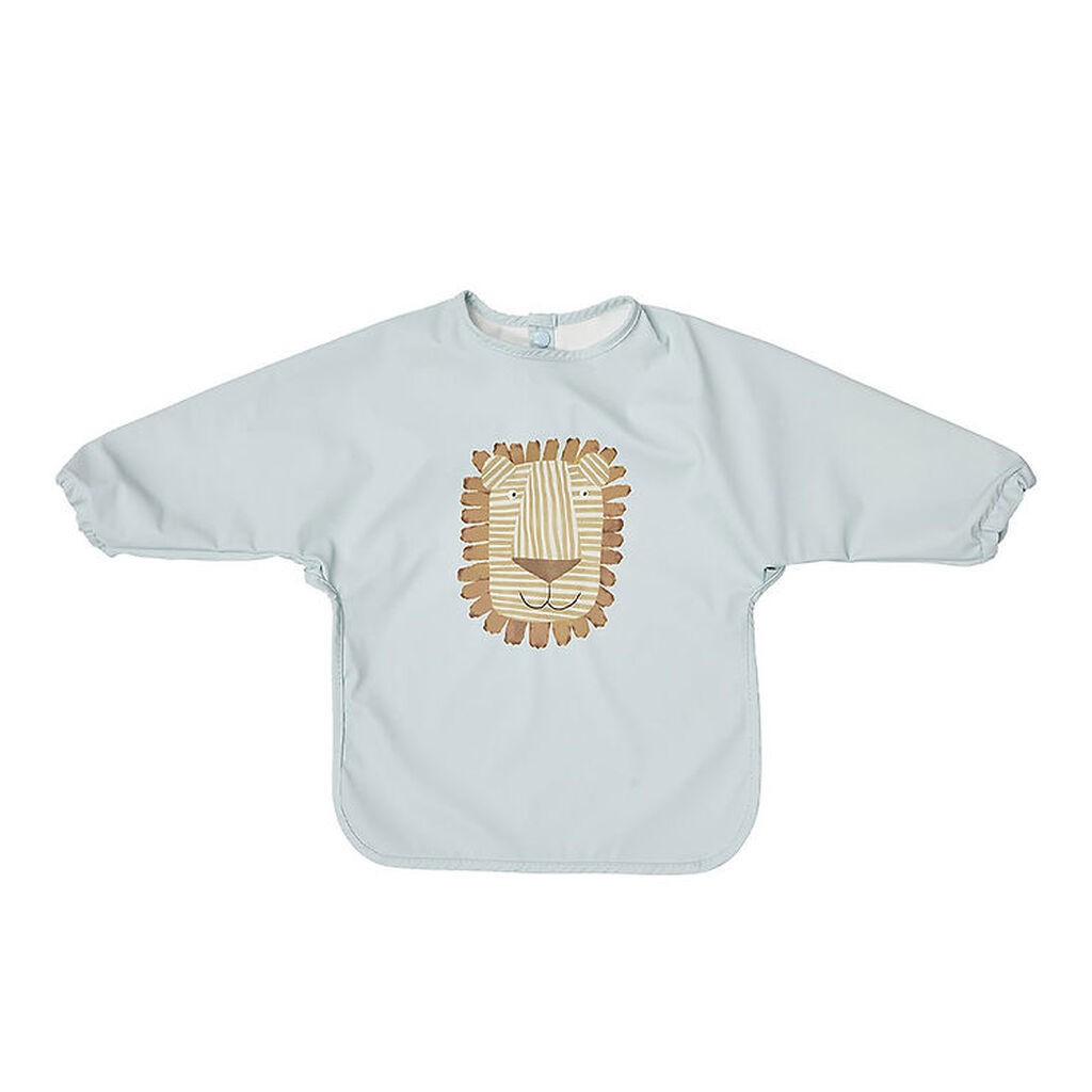 OYOY Forklæde - Lobo Lion - Ice Blue