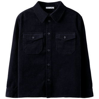 Name It Overshirt - NkmRocking - Fløjl - Navy Blazer