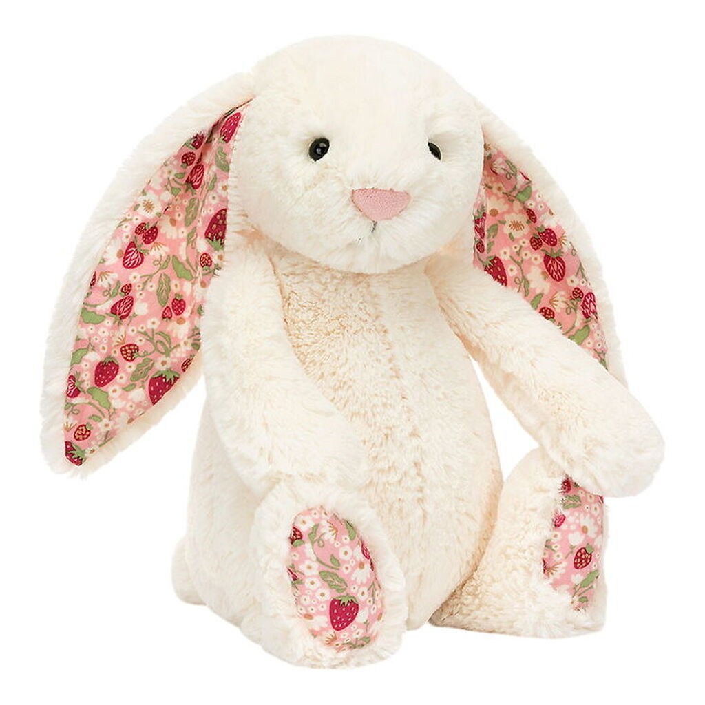 Jellycat Bamse - 31x12 cm - Blossom Cream Bunny Berry - Medium