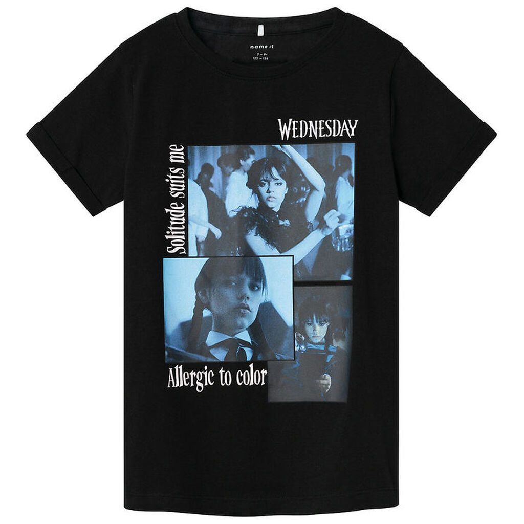 Name It T-shirt - Noos - NkfJax Wednesday - Sort