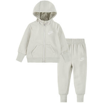 Nike Sweatsæt - Cardigan/Sweatpants - Light Bone