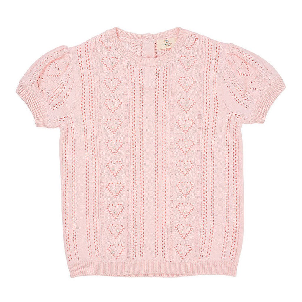 Copenhagen Colors T-shirt - Strik - Ballerina Comb m. Perler
