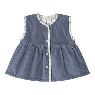 That's Mine Vest - Rubi - Fløjl - Flint Stone