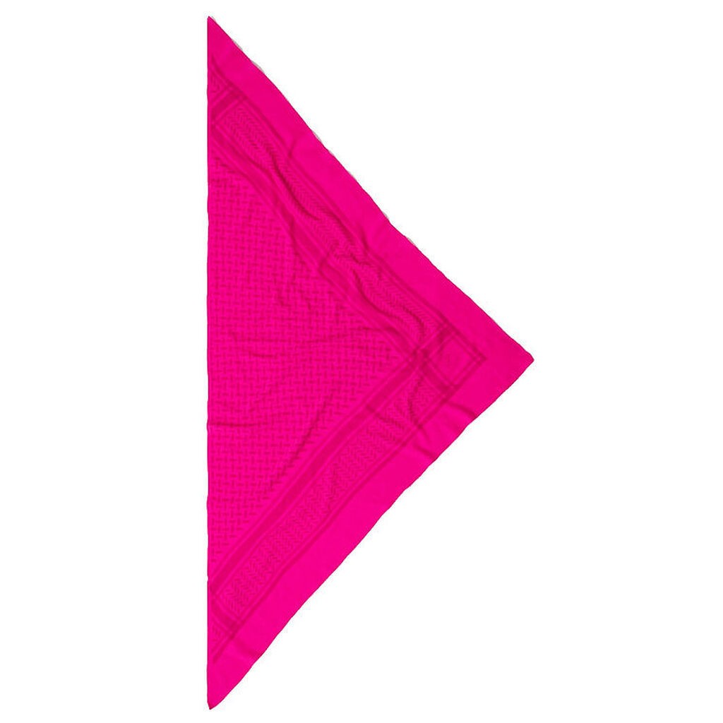 LaLa Berlin Tørklæde - 162x85 - Triangle Trinity - Pink/Azaela