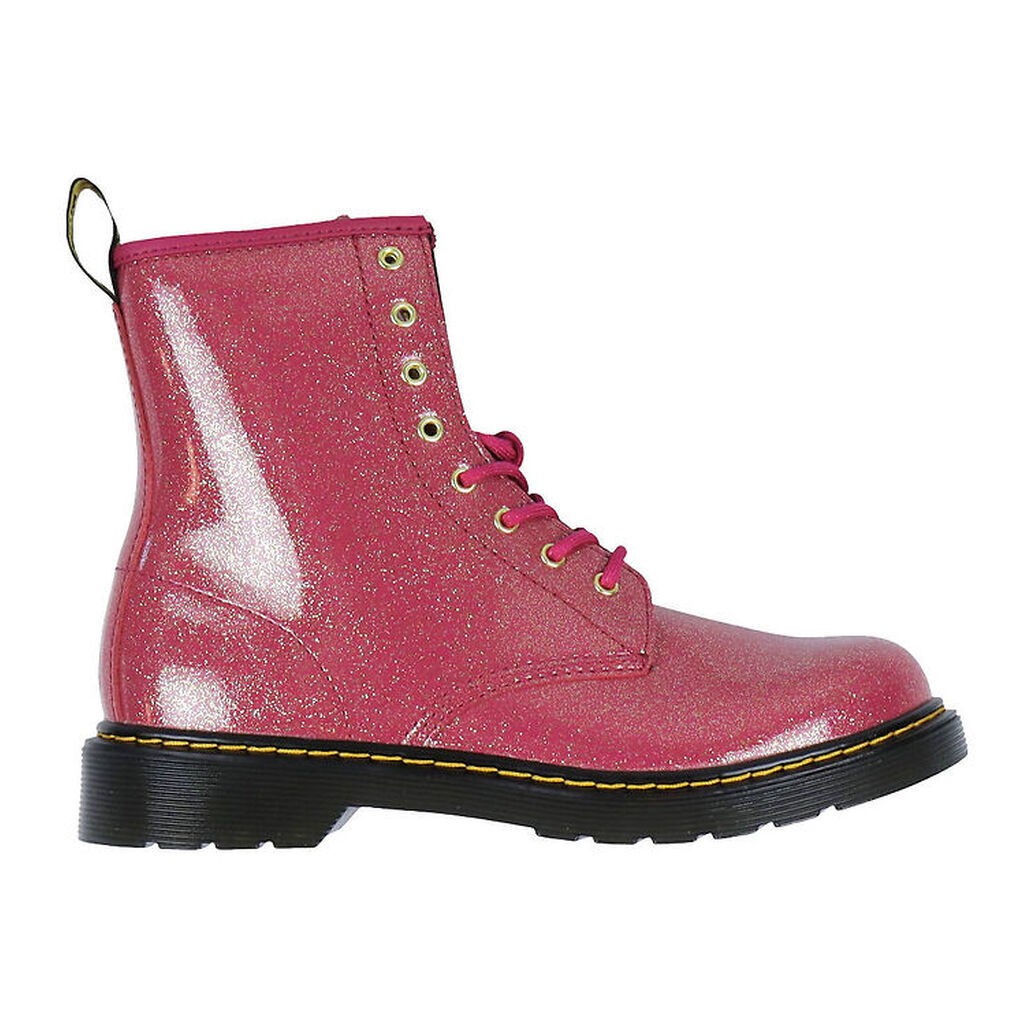 Dr. Martens Støvler - 1460Y - Nebula Glitter - Fuchsia/Silver/Go
