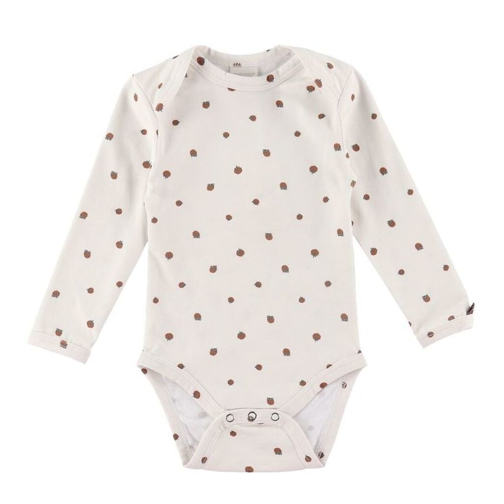 Smallstuff Body l/æ - Jordbær - White/Rosehip