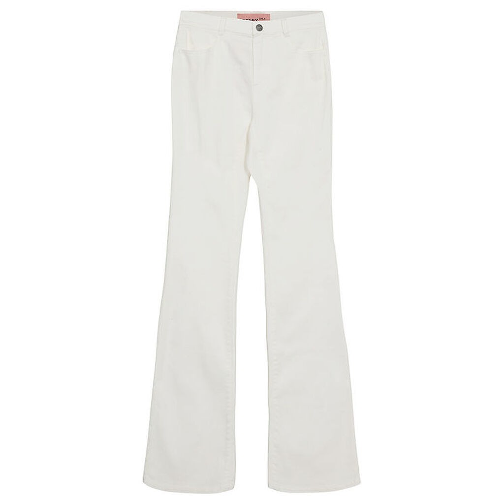 Designers Remix Jeans - Bennett Flare Jeans - Cream