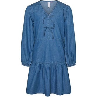 Vero Moda Girl Kjole - VmDemi - Medium Blue Denim