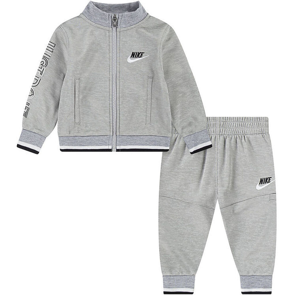 Nike Træningssæt - Cardigan/Bukser - Light Smoke Grey Heather