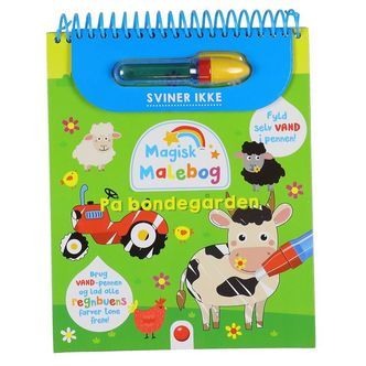 Forlaget Bolden Malebog - Magisk Malebog - På Bondegården