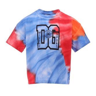 Dolce & Gabbana T-Shirt - Eden - Blå/Rød