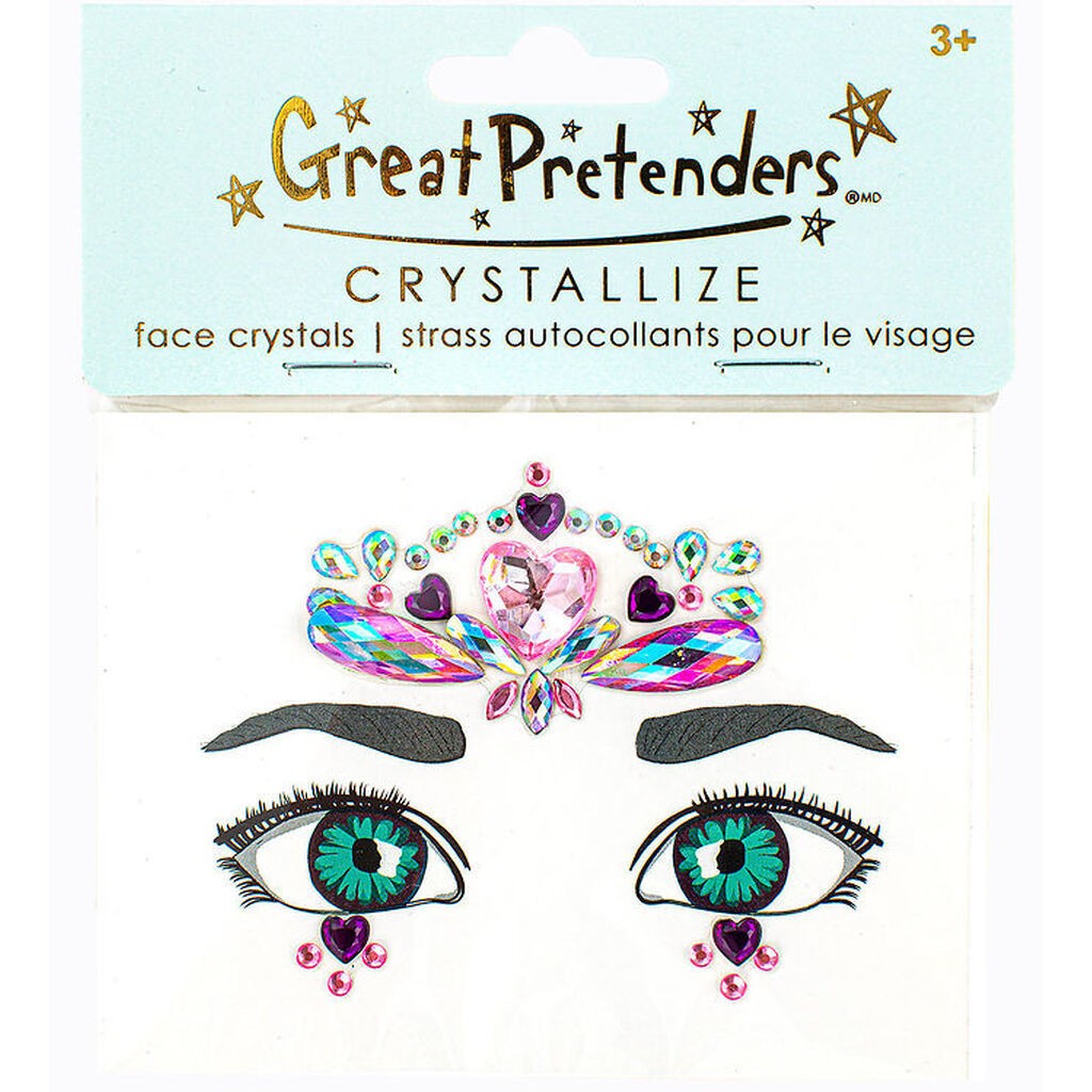 Great Pretenders Ansigtssmykker - Crystal Hearts