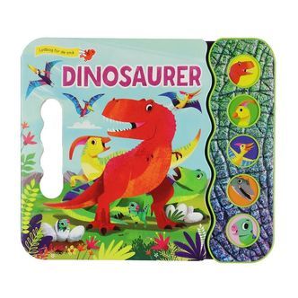 Alvilda Bog m. Lyd - Lydbog for de små - Dinosaurer - Dansk
