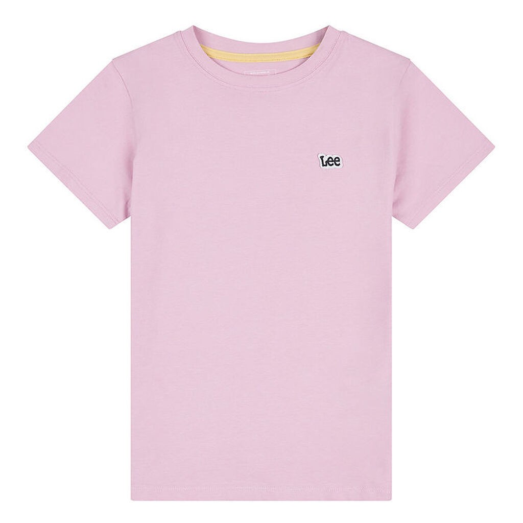Lee T-Shirt - Badge - Pink Lavender
