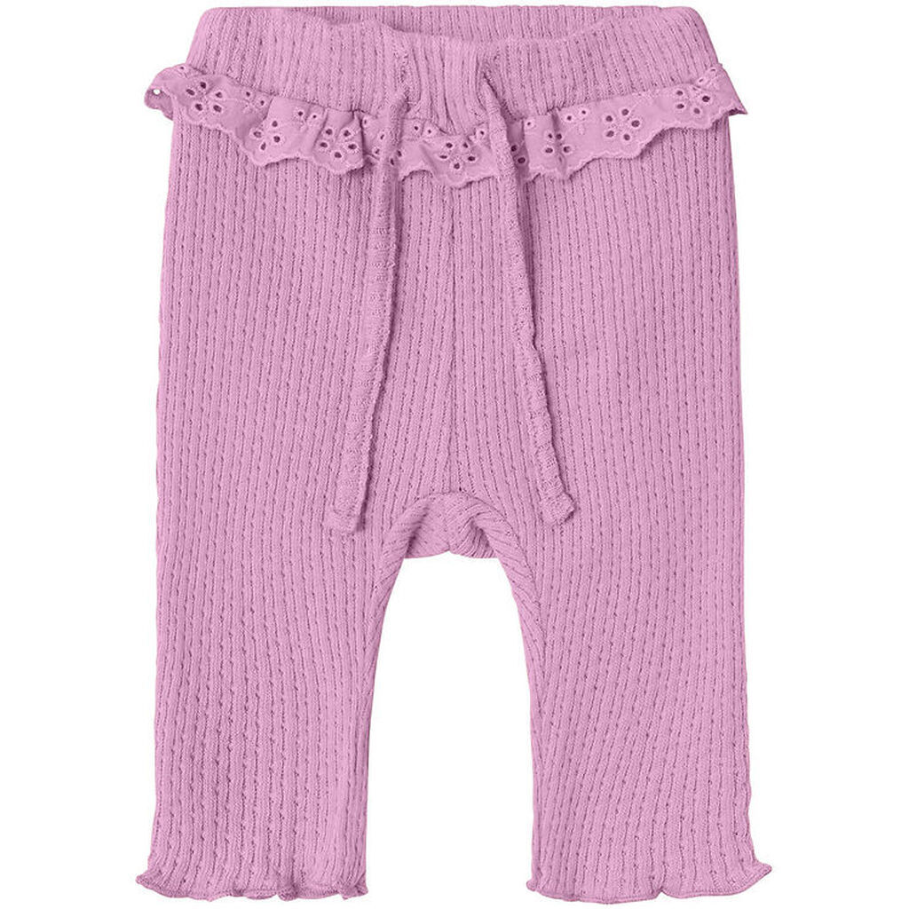 Name It Bukser - Strik - NbfLona - Pastel Lavender