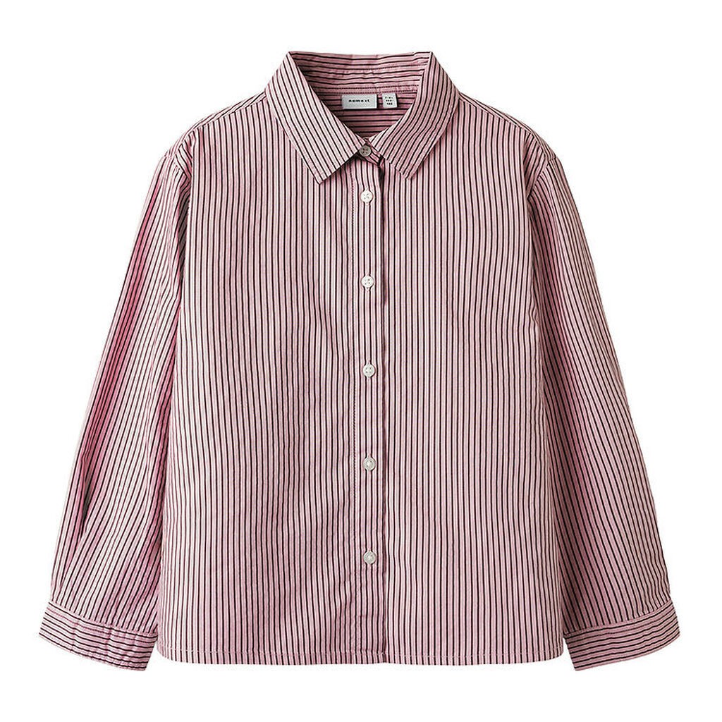 Name It Skjorte - NkfSvala - Keepsake Lilac/Burgundy