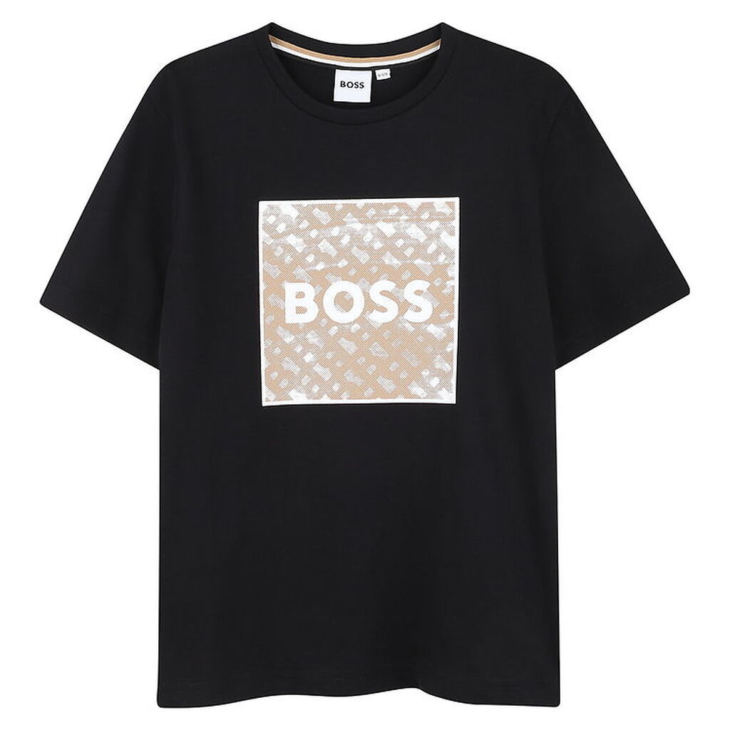 BOSS T-Shirt - Sort m. Print