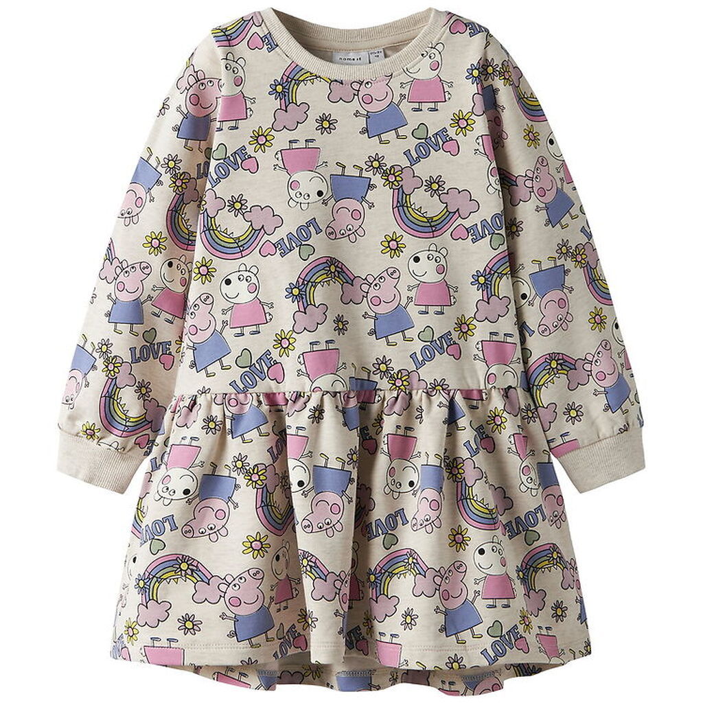 Name It Kjole - NmfDarma - Peppa - Peyote Melange