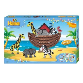 Hama Midi Perlesæt - 5000 stk. - Noahs Ark