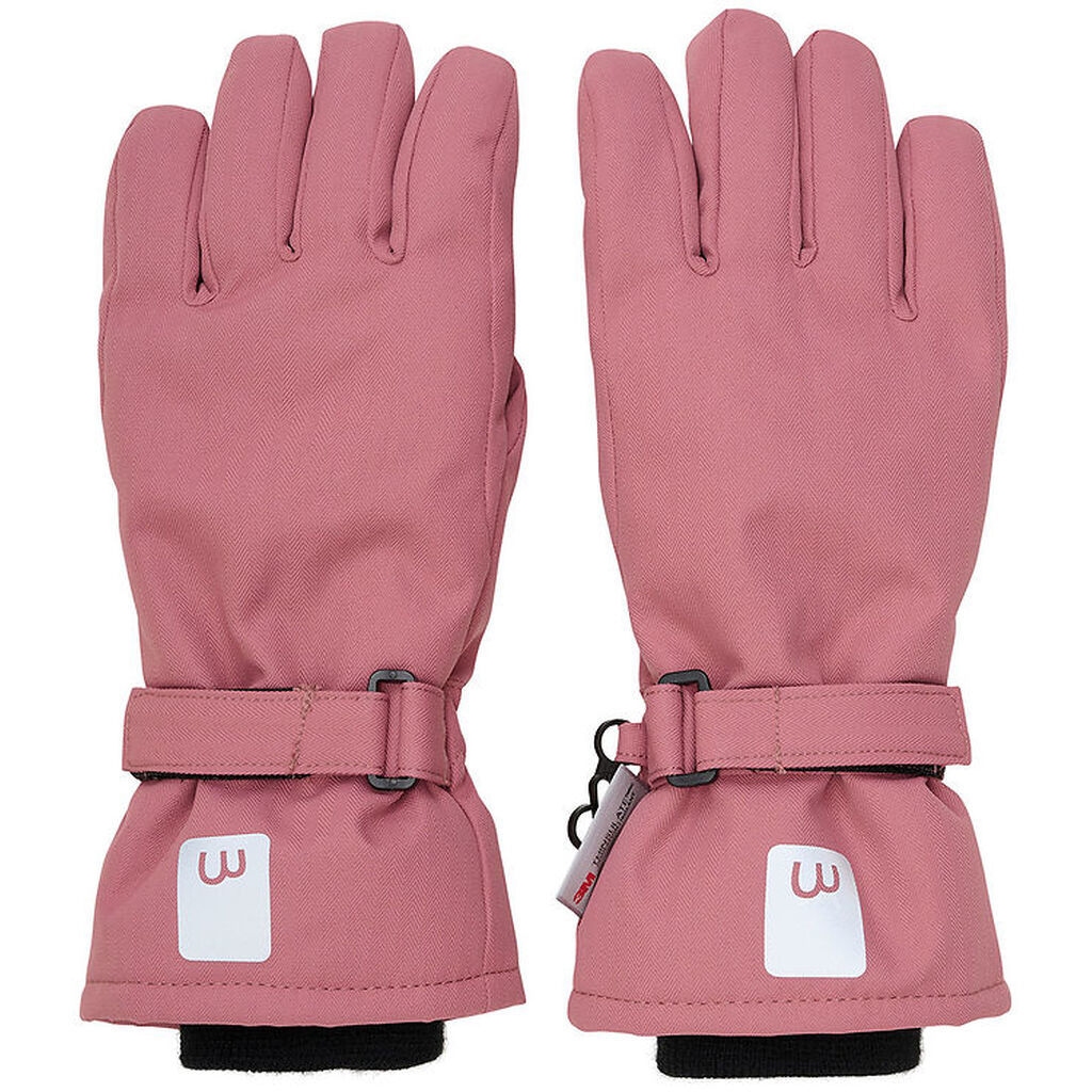 Minymo Handsker m. Fleece - Withered Rose