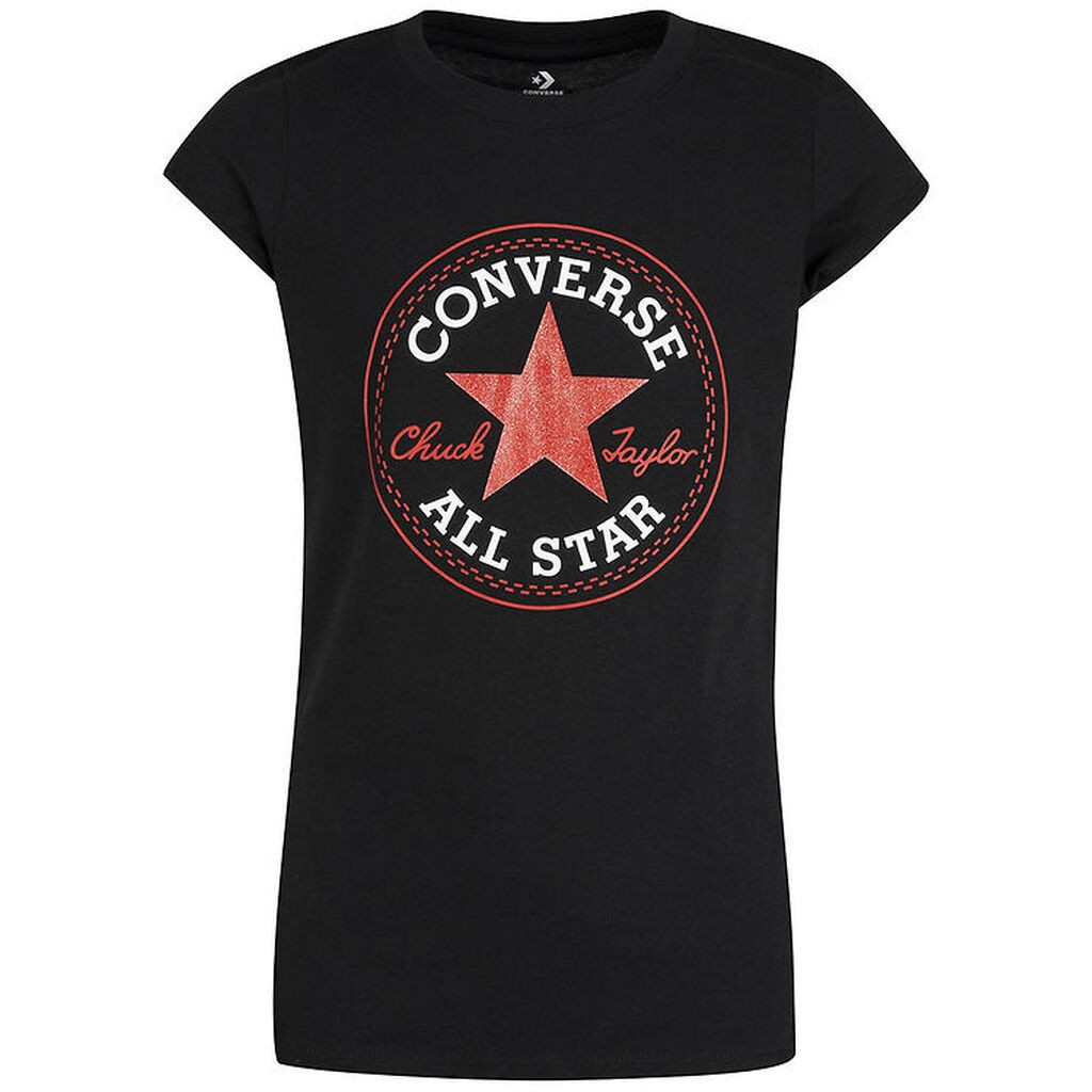 Converse T-shirt - Sort m. Logo