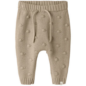 Lil' Atelier Bukser - Strik - NbnGable - Oxford Tan
