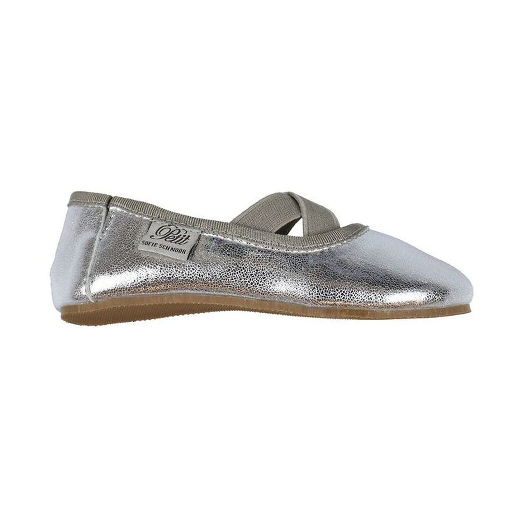 Petit by Sofie Schnoor Ballerina Hjemmesko - Silver