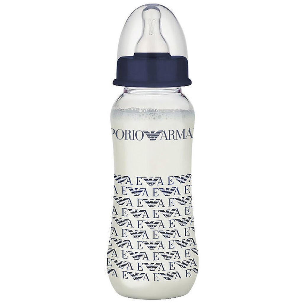 Emporio Armani Sutteflaske - Plast/Silikone - 240 ml - Navy