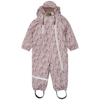 Mikk-Line Flyverdragt - PU - Recycled - AOP - Cloud Gray