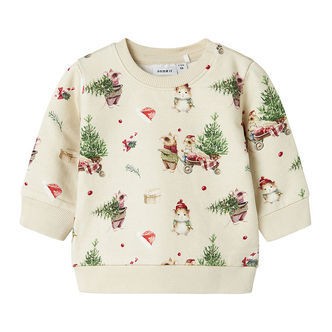 Name It Sweatshirt - NbnRenu - Peyote Melange