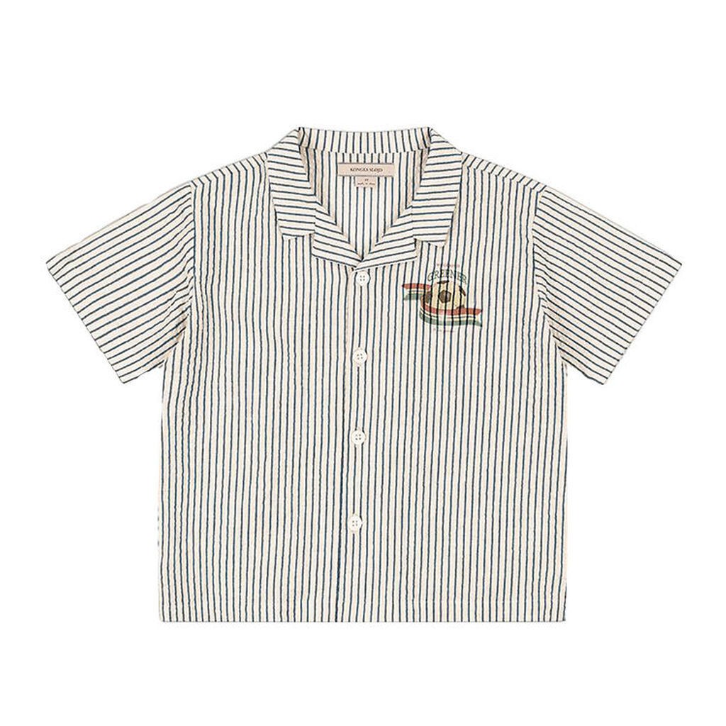 Konges Sløjd Skjorte - Elliot - Stripe Blue
