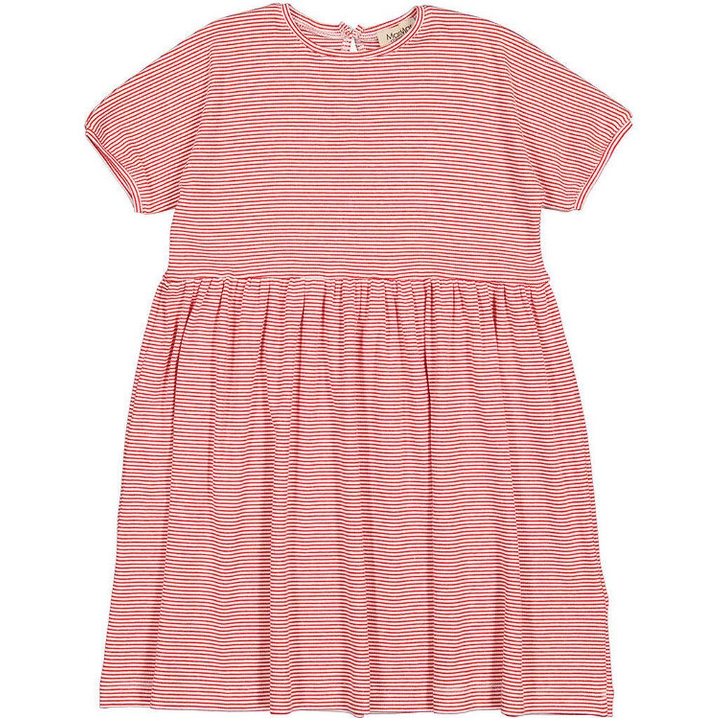 MarMar Kjole - Rib - Modal - Dioa - Red Stripe