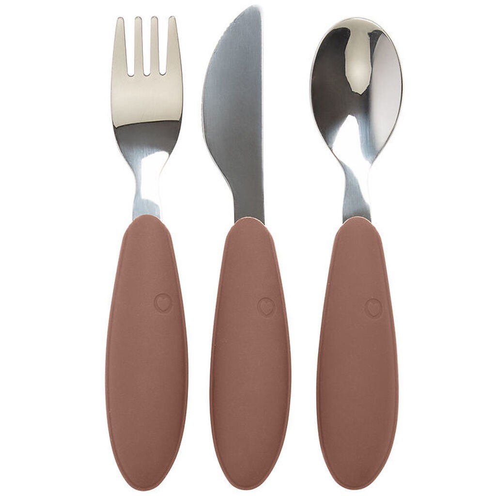 BIBS Børnebestik - 3-Pak - Woodchuck