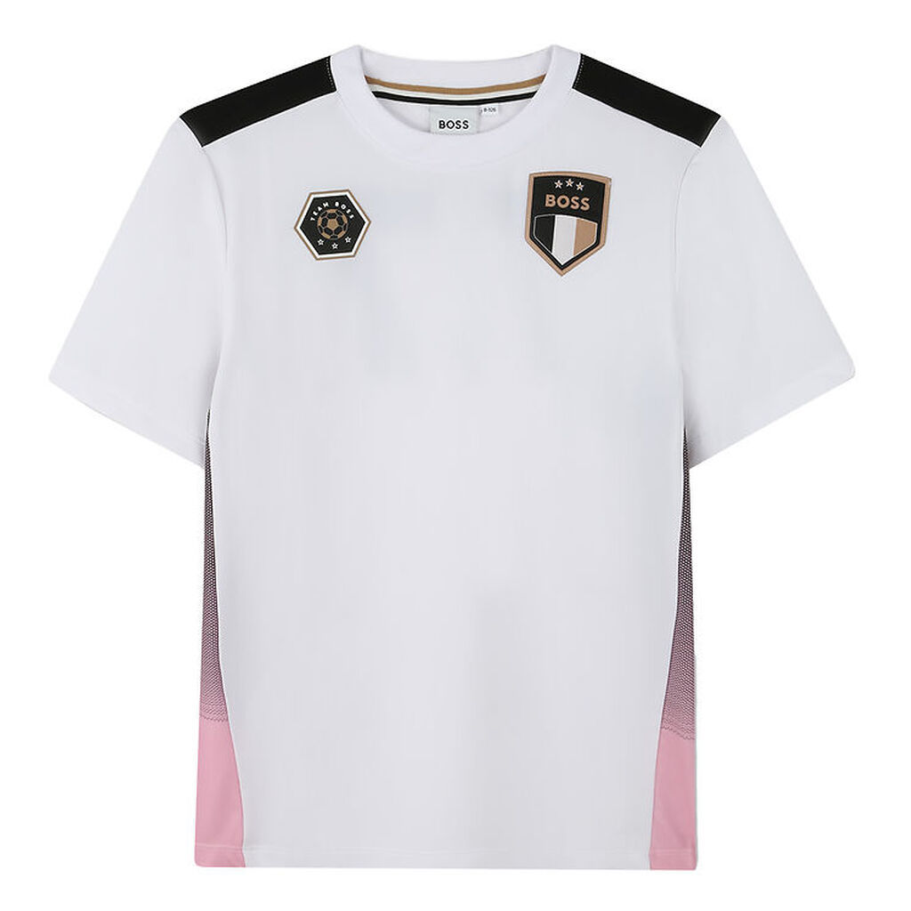 BOSS T-shirt - Team Boss - Hvid m. Print