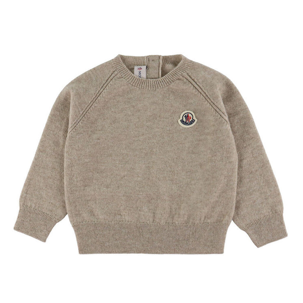 Moncler Bluse - Strik - Uld - Khaki