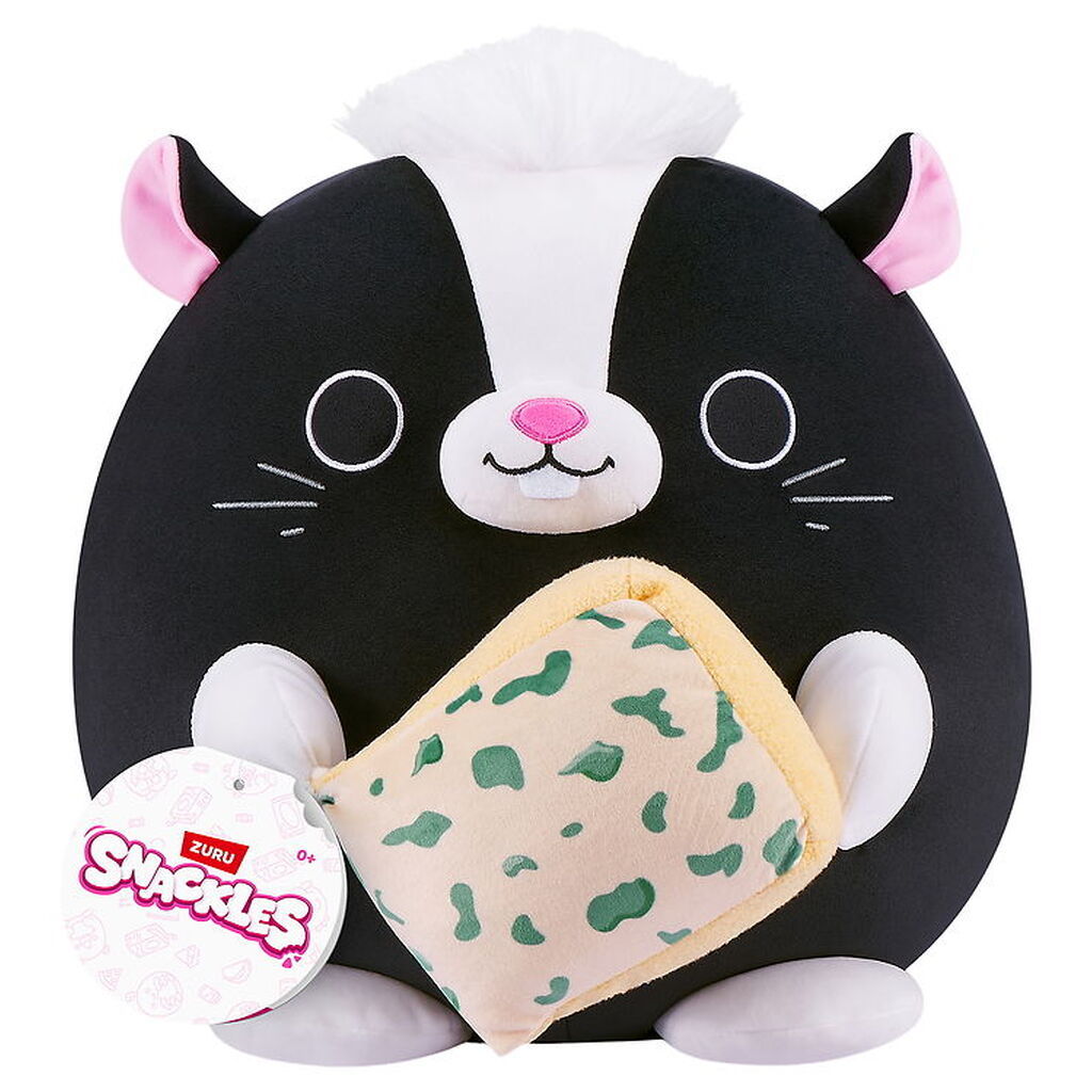 Snackles Bamse - 20 cm - Stinkdyret Fleur m. Skimmelost