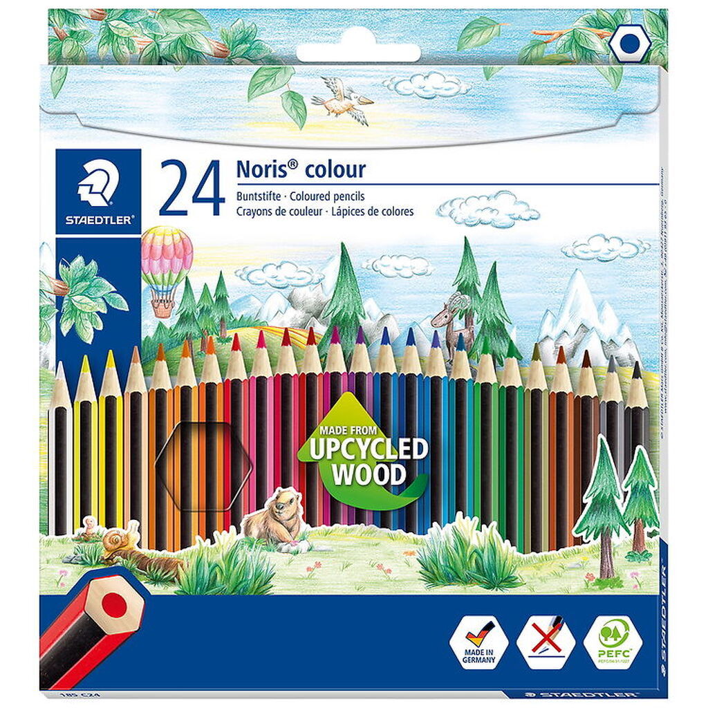 Staedtler Farveblyanter - Noris Colour - 24 stk