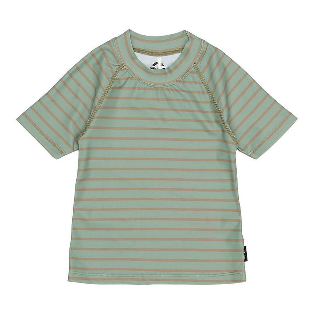 Mikk-Line Badebluse - UV50+ - Green Bay m. Striber