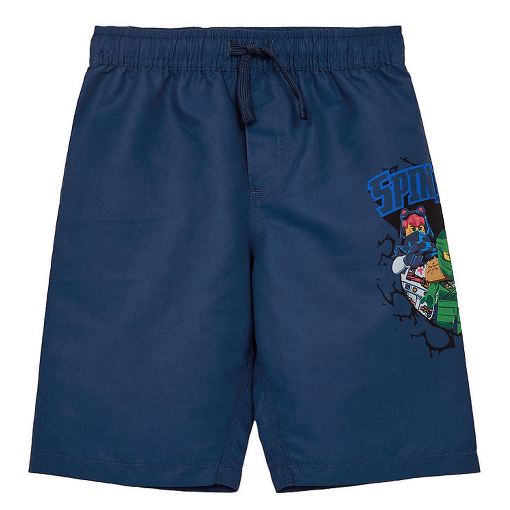 LEGOÂ® Ninjago Badeshorts - LwAgan 302 - UV40+ - Mørkeblå m. Prin