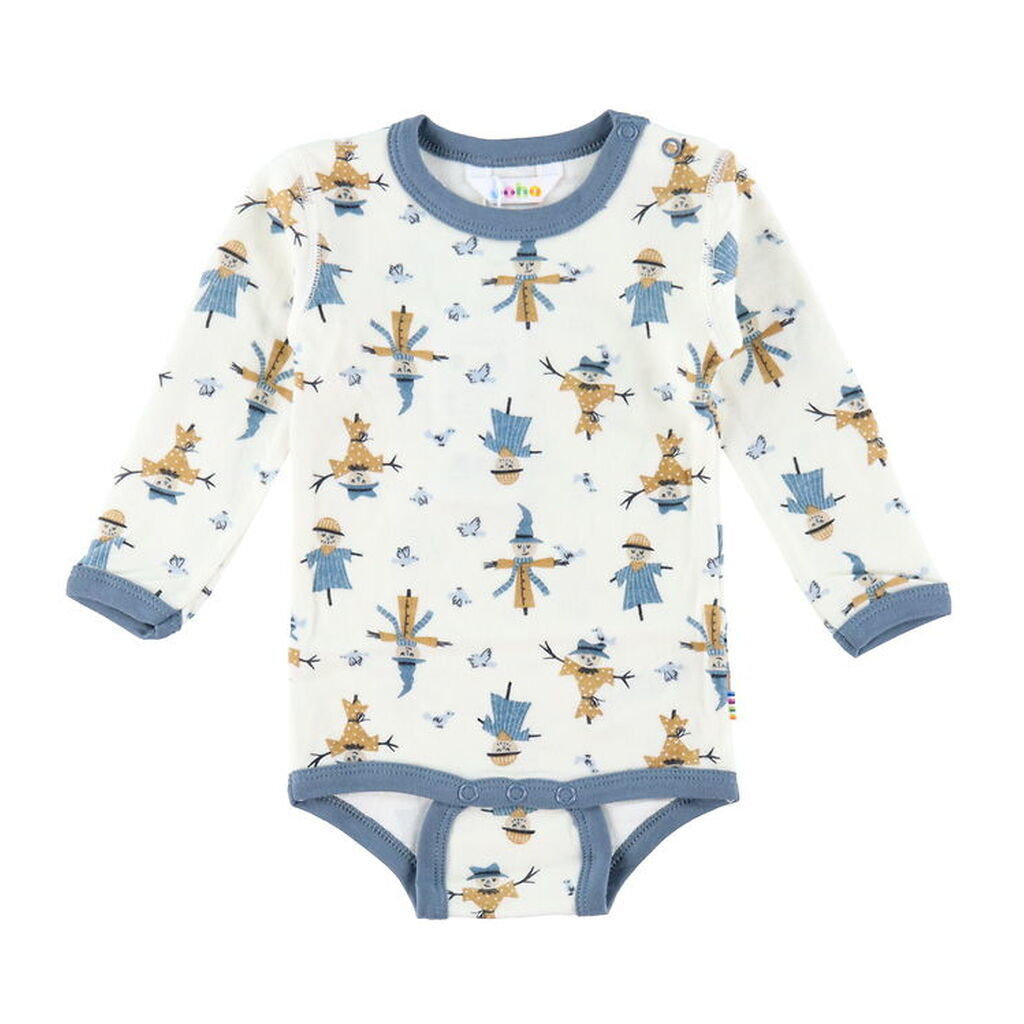 Joha Body l/æ - Uld/Bambus - Off White