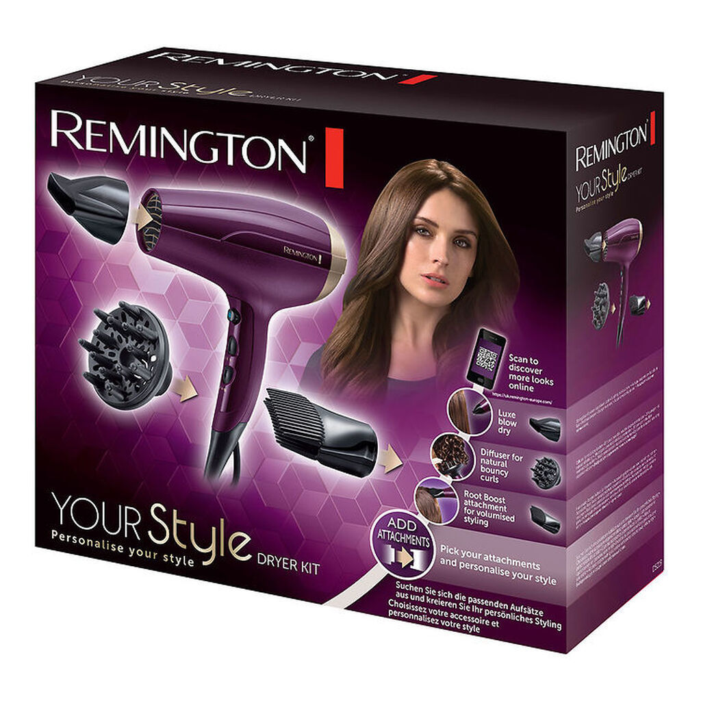 Remington Hårtørrer - Your Style Dryer Kit - D5219
