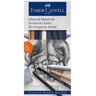 Faber-Castell Tegnesæt - 7 Dele