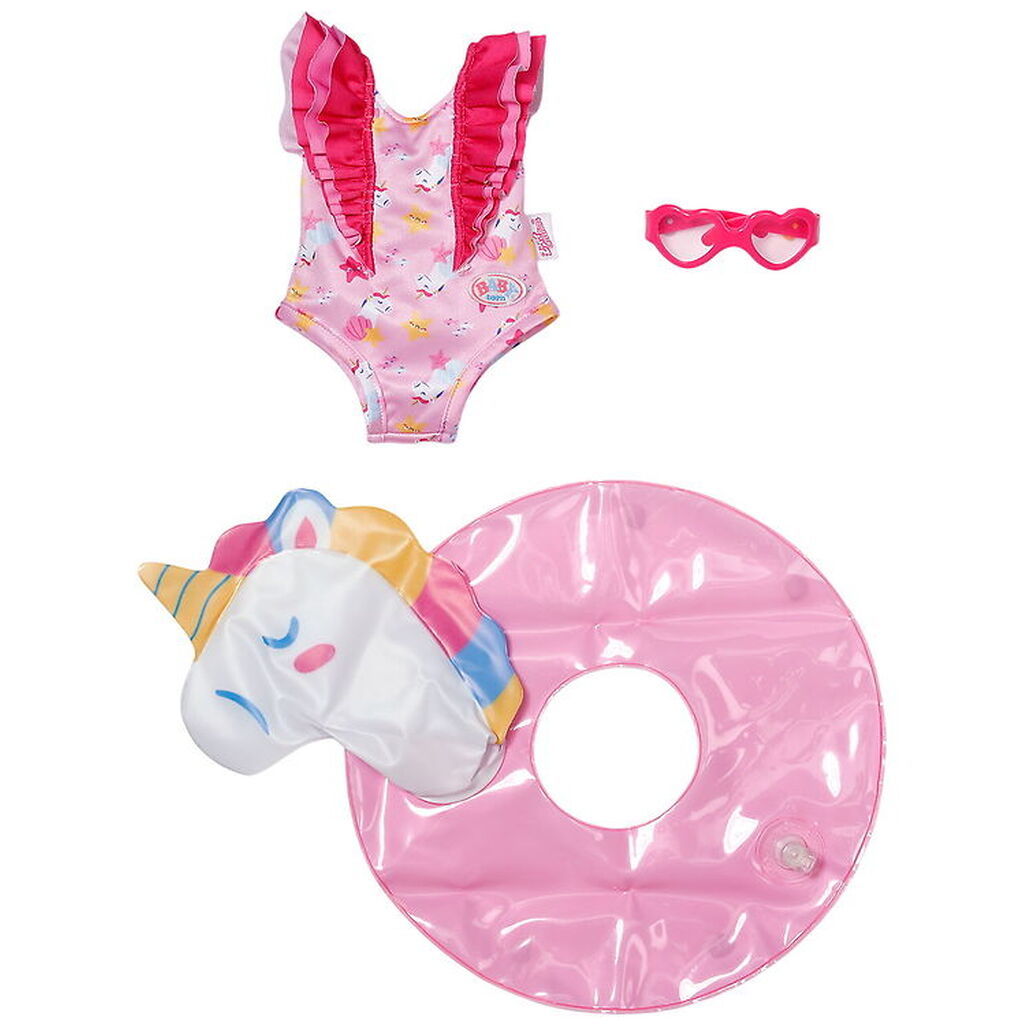 BABY born Svømmesæt - Unicorn - 43 cm