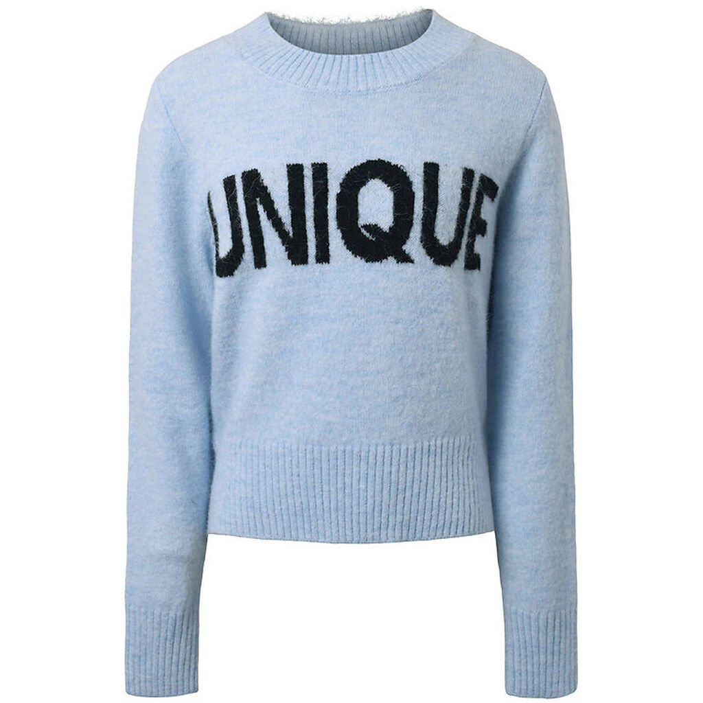 Hound Bluse - Strik - Light Blue