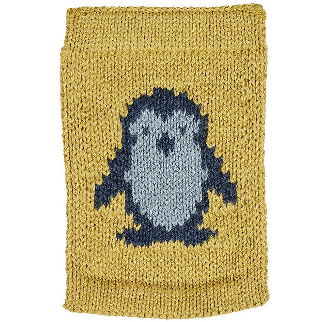Smallstuff Strikket Flag - Pingvin - Blå