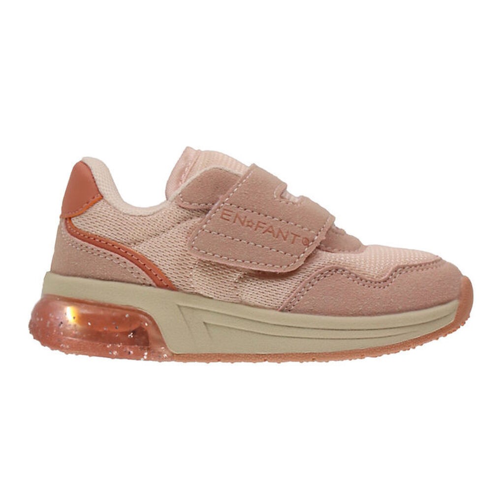 En Fant Sneakers - Velcro w. Light - Sepia Rose