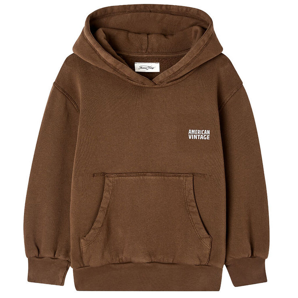 American Vintage Hættetrøje - Capuche - Marron Glace Vintage